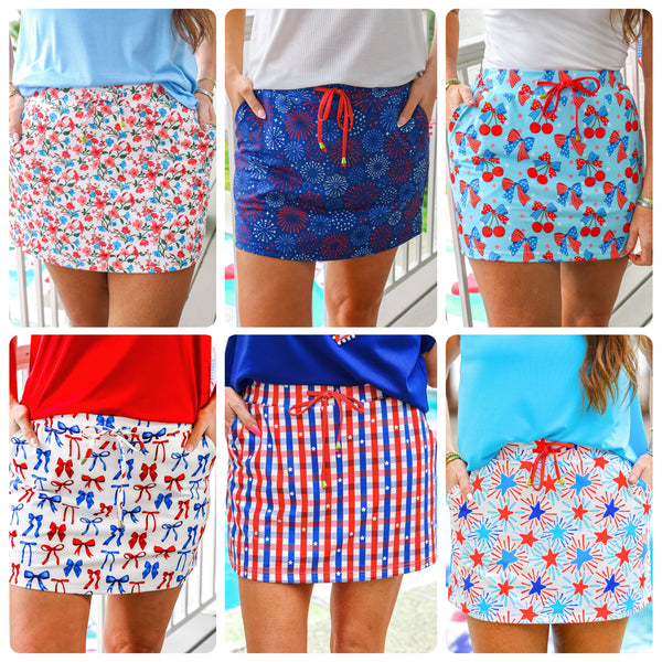 Preorder Jess Lea Americana Skorts