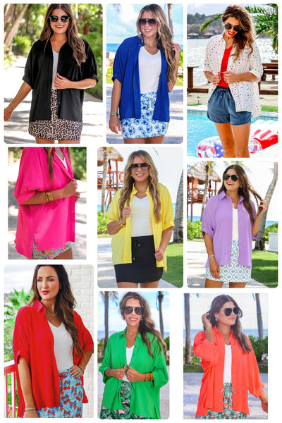 Preorder Jess Lea Button Down Tops