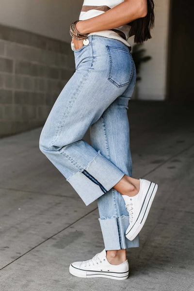 Ampersand Ave. Cuff Denim