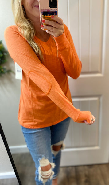 Elbow Patch Long Sleeves