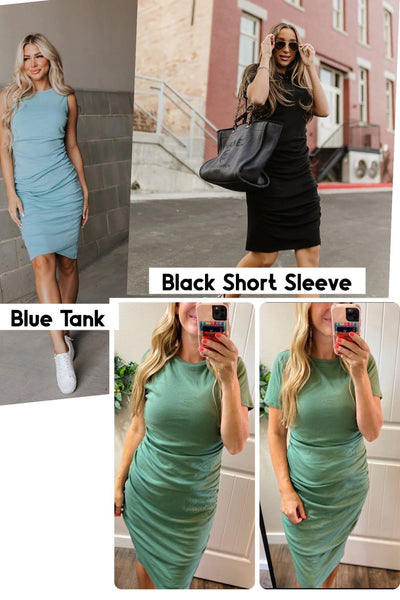 Ampersand Ave Ruched Dresses