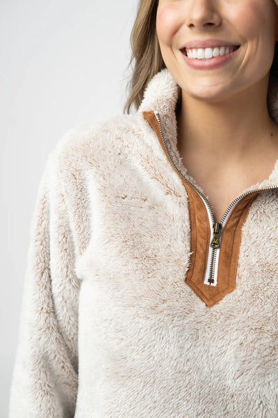 MM Camel Sherpa 1/4 Zip
