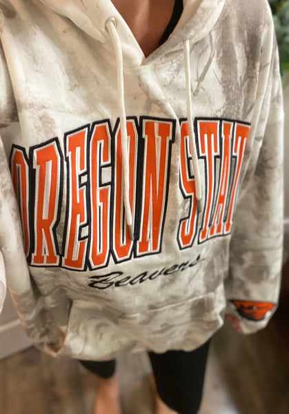 Officially Licensed Beavers Camo Hoodie