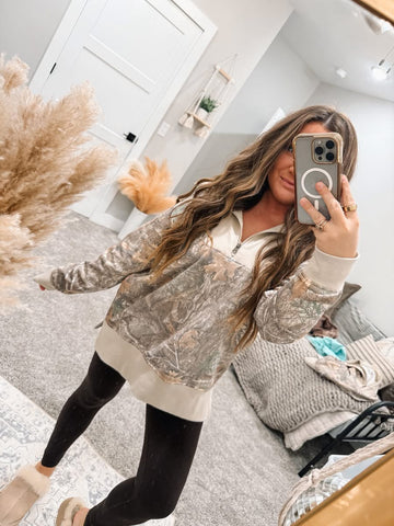 Preorder Camo 1/4 Pullover