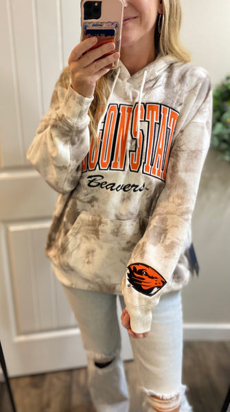 Officially Licensed Beavers Camo Hoodie