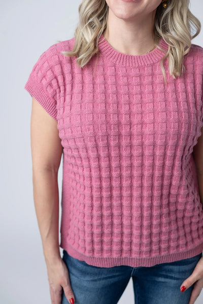 MM Kelly Knit in Pink and Lavender