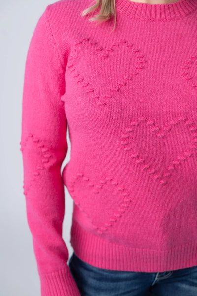 MM Be Mine Pink Sweater