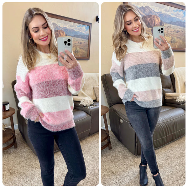 Cozy Colorblock Sweaters