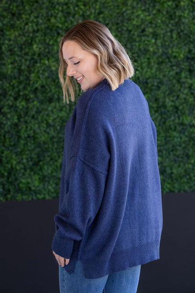 Oversized Lilac or Navy Cozy Sweater