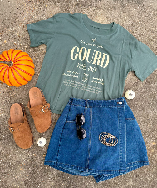 Gourd Vibes Only Boxy Tee