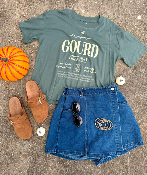 Gourd Vibes Only Boxy Tee