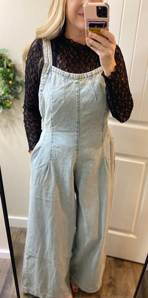 Denim Overalls