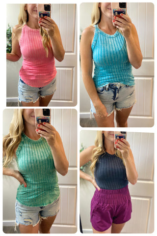 Sale! Mineral Wash Halter Tanks