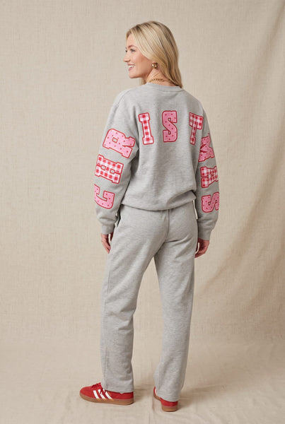 Merry Christmas Patch Sweatpants