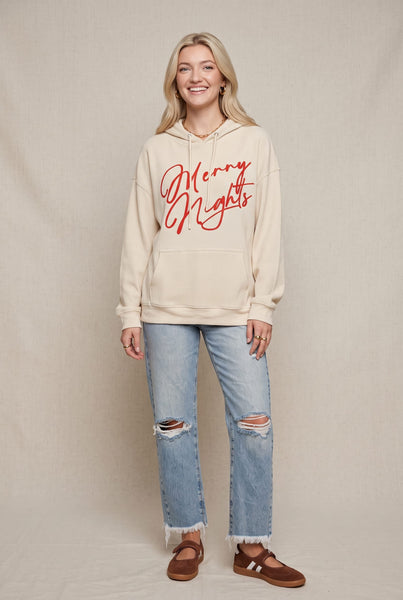 Merry Nights Thermal Hoodie
