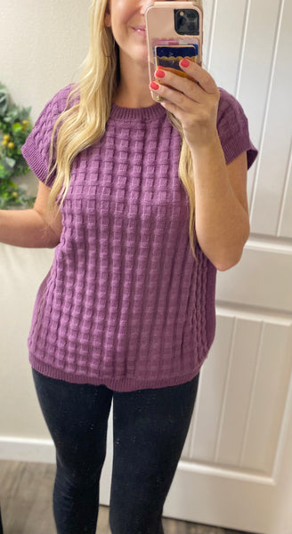 MM Kelly Knit Sweater in Black and Navy