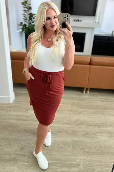 Sale! Black Tulip Hem Skirt