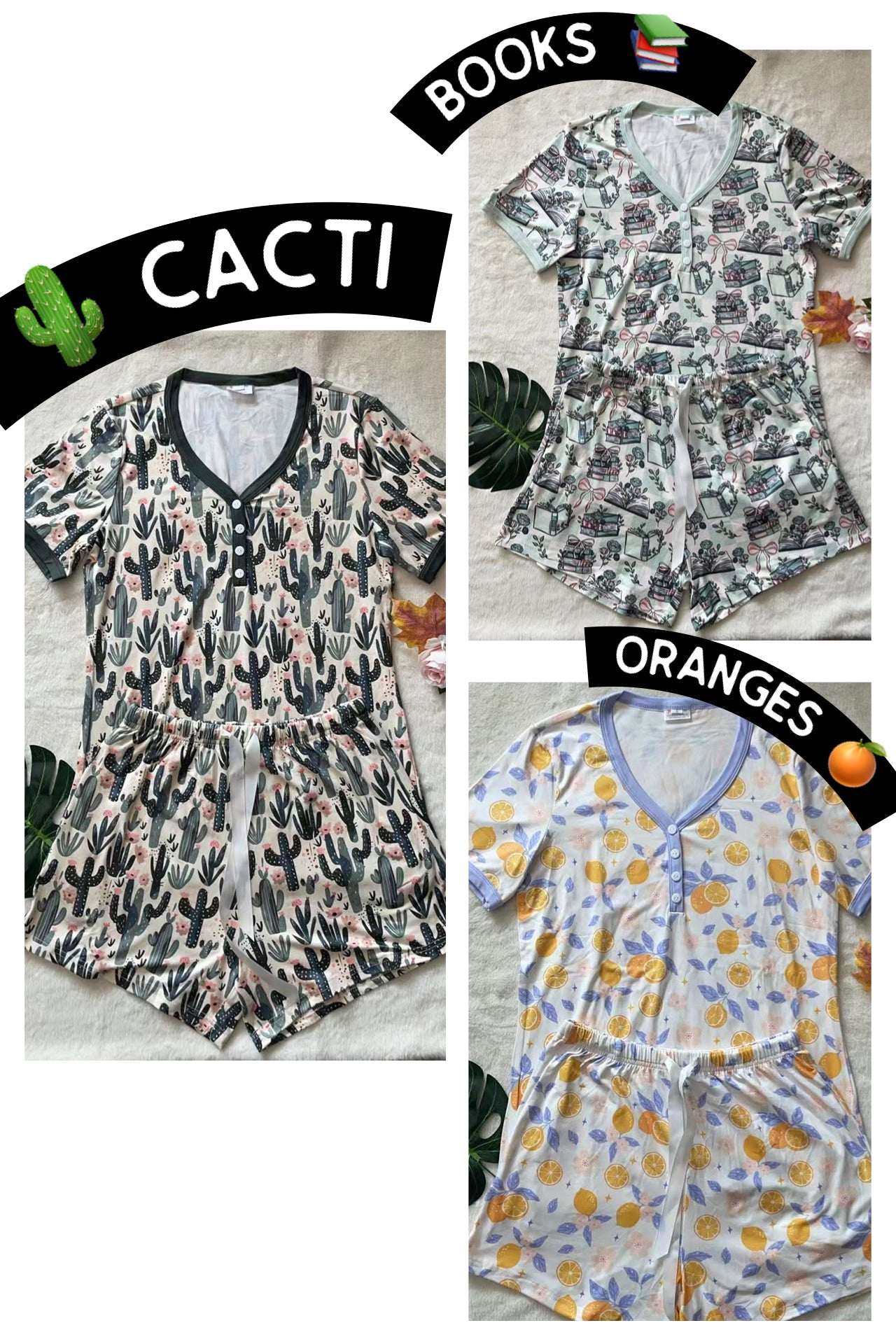 Preorder Shorts PJ sets