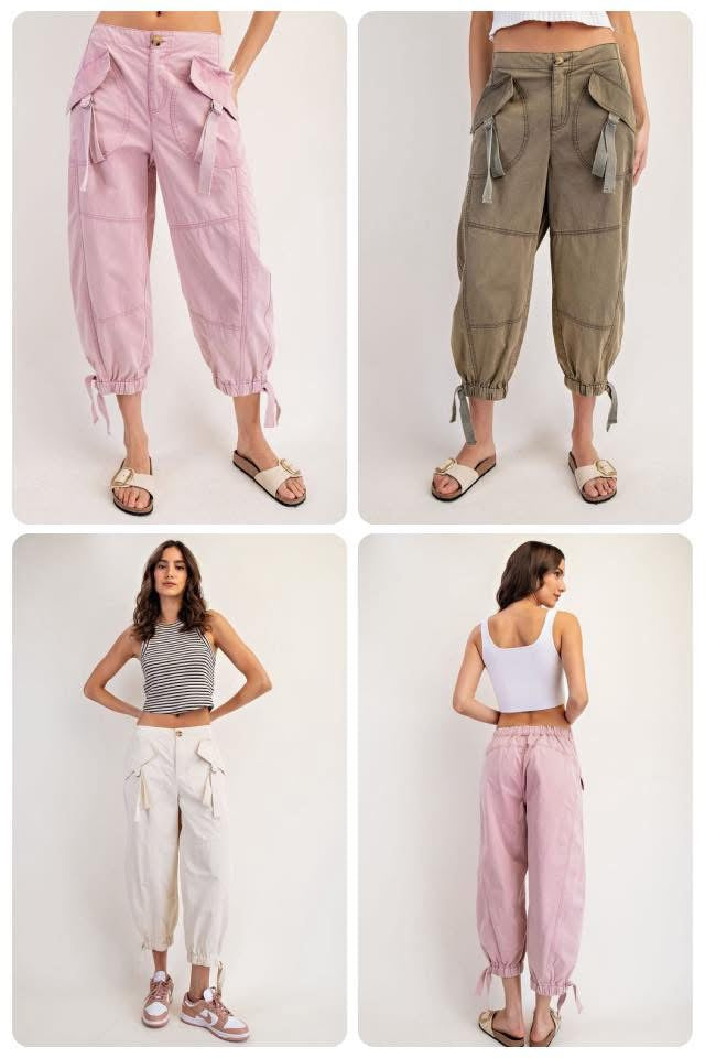 Cargo Crop Pants