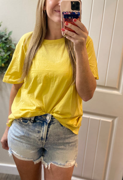 Lightwash Distressed Shorts