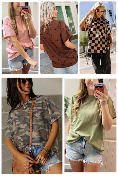 Ampersand Ave. Boyfriend Tees