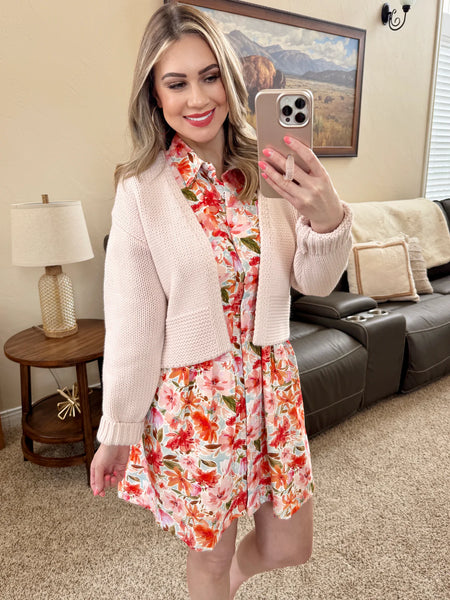 Poppy Pleated Dress