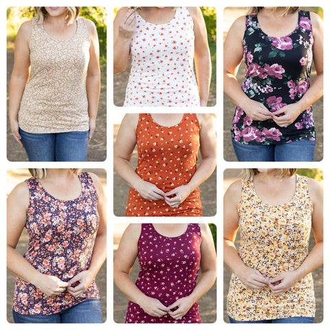 Fall Luxe Crew Tanks