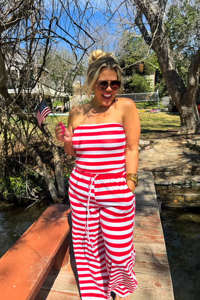 Preorder Blakeley Stripe Jumpsuits