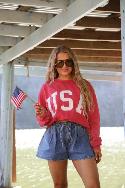 Preorder Blakeley Washed USA Pullovers