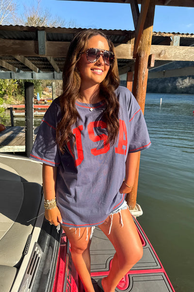 Preorder Blakeley Oversized American Tees