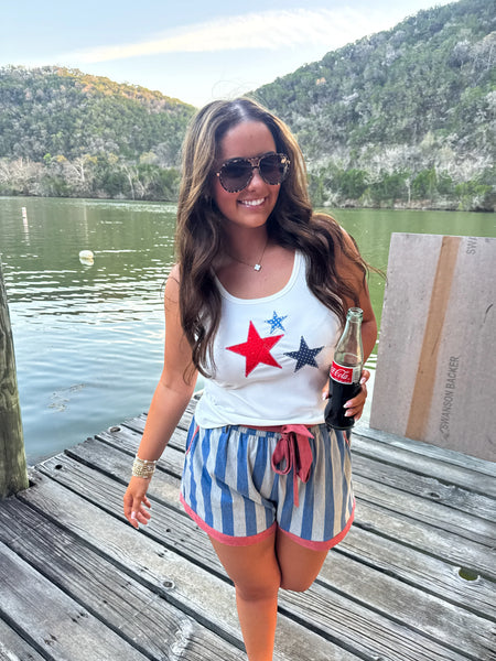 Preorder Blakeley Stretch Denim Shorts