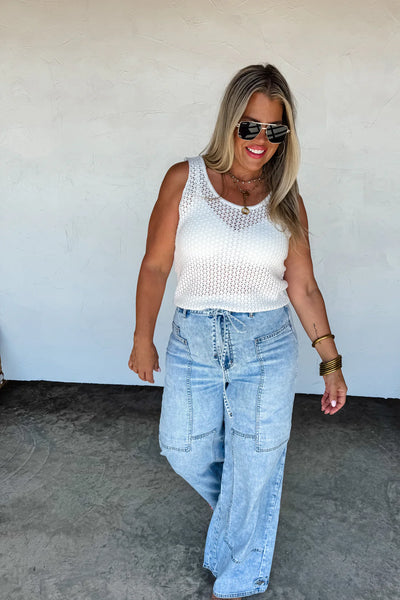 Preorder Blakeley Tie Waist Jeans