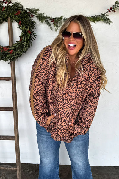Preorder Blakeley Camo or Cheetah Puffer Jackets