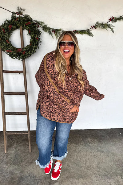 Preorder Blakeley Camo or Cheetah Puffer Jackets