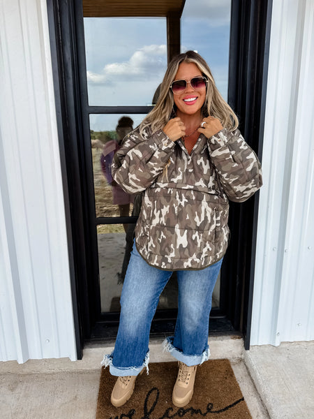Preorder Blakeley Camo or Cheetah Puffer Jackets