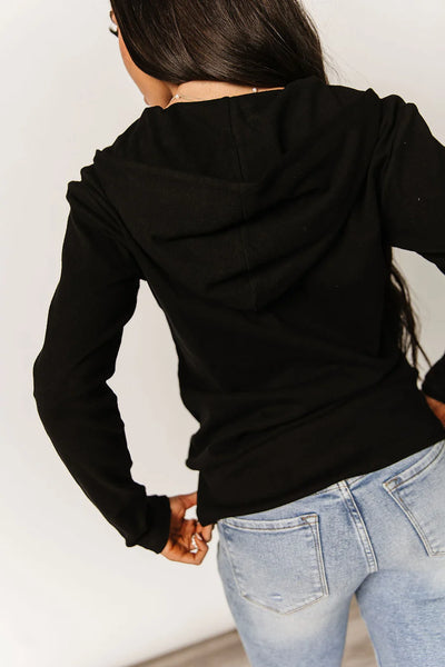 Ampersand Ave Gold Zipper 1/2 Zip Hoodies