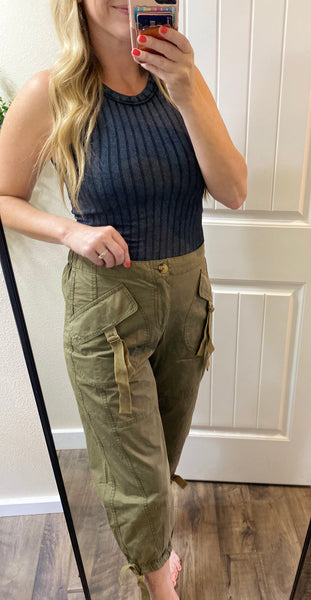 Cargo Crop Pants