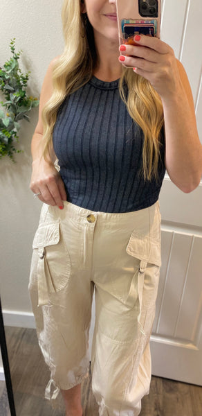 Cargo Crop Pants