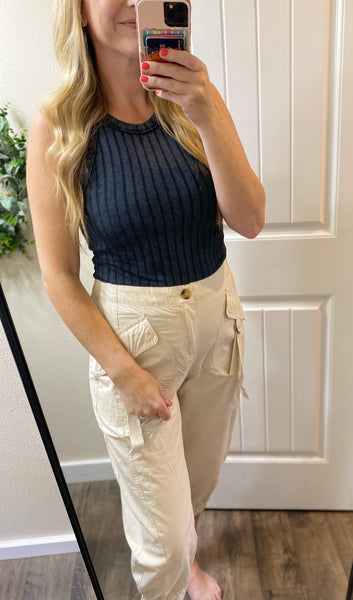 Cargo Crop Pants