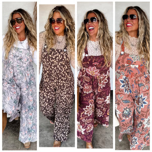 Preorder Blakeley Ribbed Fall Overalls