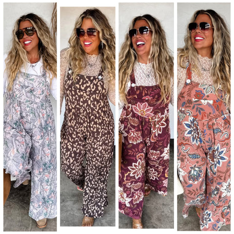 Preorder Blakeley Ribbed Fall Overalls