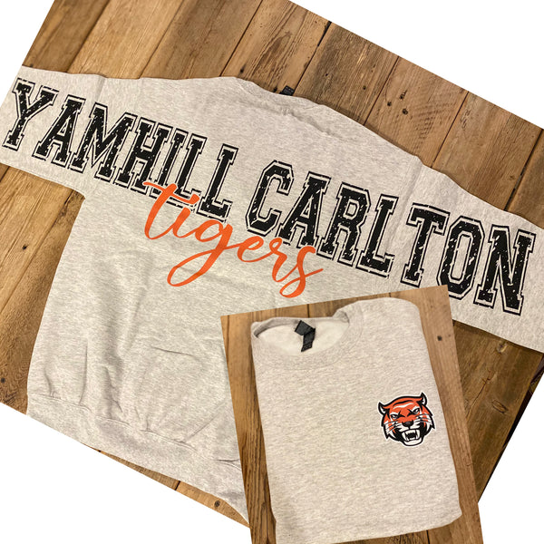 Preorder Custom Words Across the Shoulders Sweatshirts