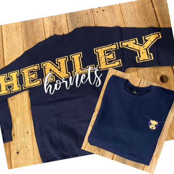 Preorder Custom Words Across the Shoulders Sweatshirts