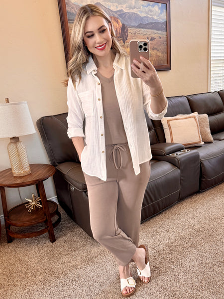 Sleeveless Comfort Set