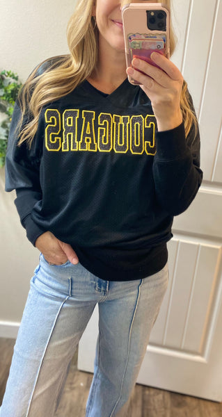Custom Glitter Appliqué Jersey, Hoodie, or Crewneck Sweatshirt