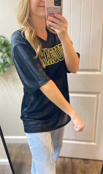 Custom Glitter Appliqué Jersey, Hoodie, or Crewneck Sweatshirt