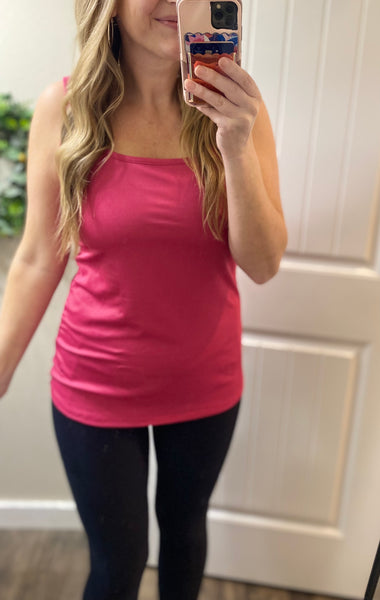 MM Micro-ribbed Square Neck Tanks