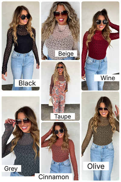 Preorder Blakeley Lace Long Sleeves