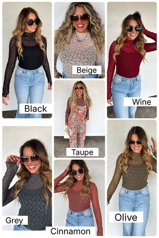 Preorder Blakeley Lace Long Sleeves