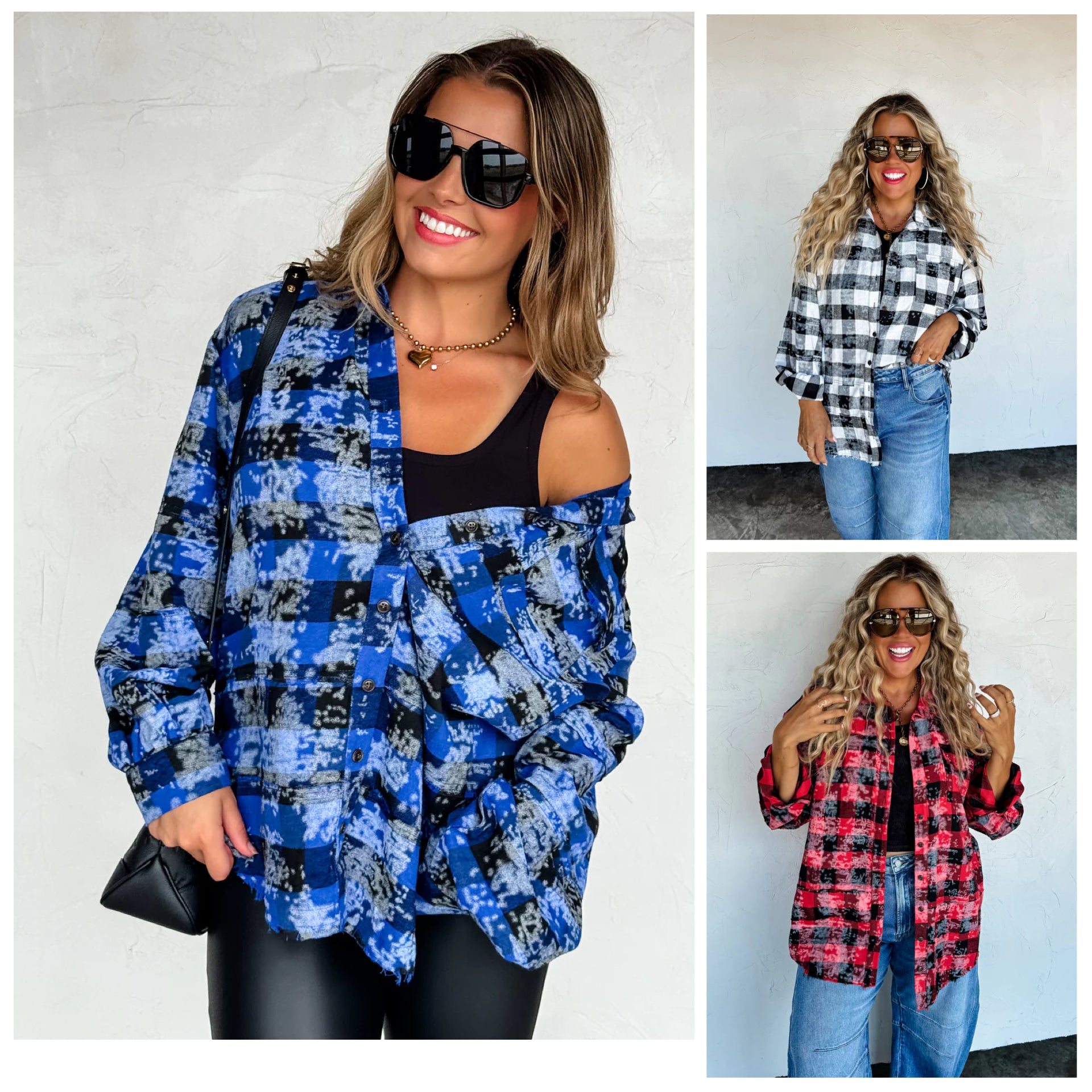 Preorder Blakeley Bleached Button-Ups